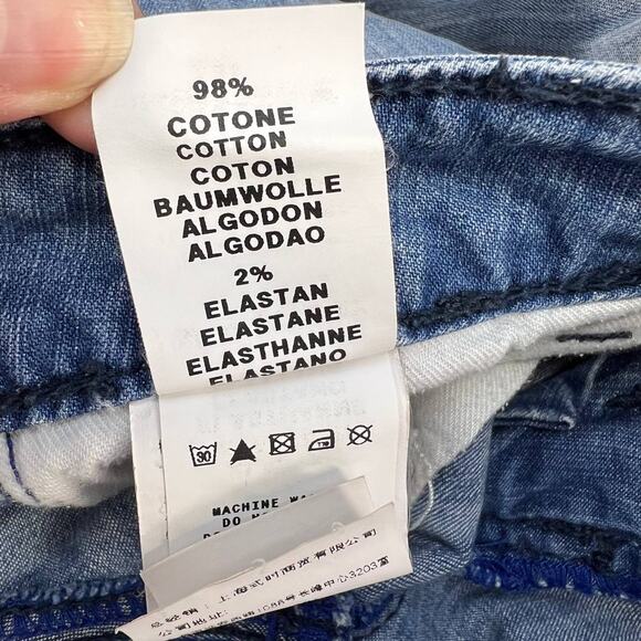 Killah Marylin Women's Straight Leg Jeans Size 27 (4) Light Wash - Picture 15 of 16